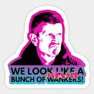 An Unimpressed Guenther Miami Edition Sticker